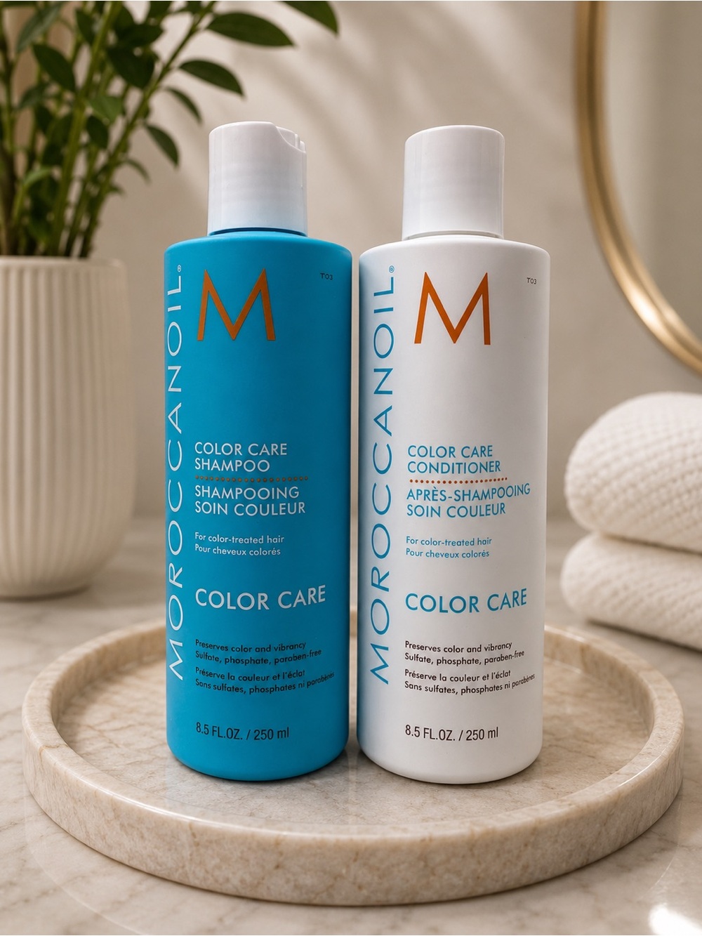 Moroccanoil Color Care Shampoo & Conditioner Duo 250mL Each | Brand New